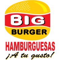 Red and Yellow Burger Logo - Big Burger. Brands of the World™. Download vector logos and logotypes