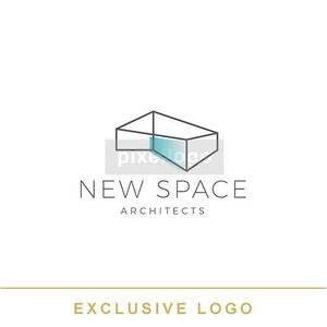Architect Logo - Architect Studio Logo - Conceptual Structure wireframe | Pixellogo