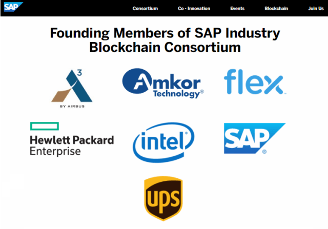 SAP Blockchain Logo - Technology Giants Intel and SAP Team Up to Develop Enterprise