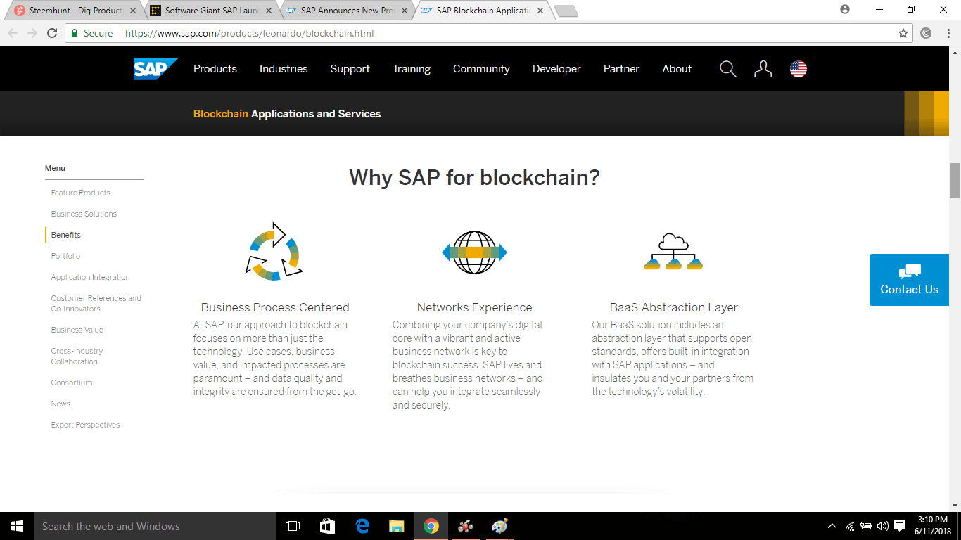 SAP Blockchain Logo - SAP Cloud Platform Blockchain - Blockchain Applications and Services ...