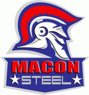 Steel Sports Logo - Macon Steel (AIF) Logos Creamer's Sports Logos