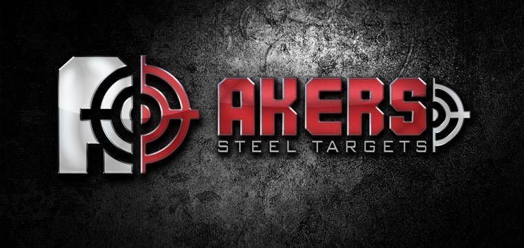 Steel Sports Logo - Akers Steel Targets Shooting Sports Logo Design. Outdoor