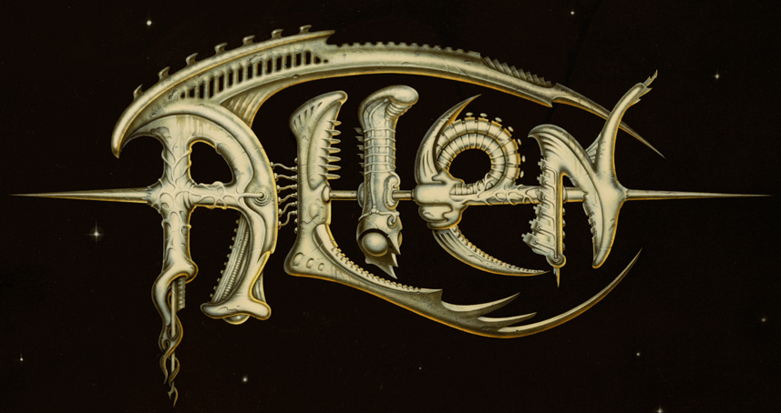 Aliens Film Logo - Michael Doret's Original Logo for the First Alien Film