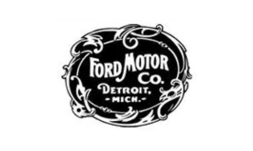 White with Blue Oval Logo - Ford Logo (Blue Oval Logo) - Meaning and History of the Ford Emblem