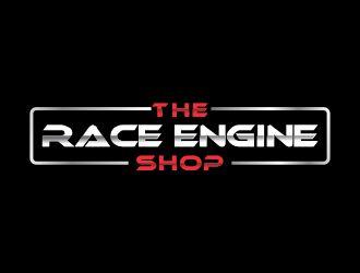 Engine Shop Logo - The Race Engine Shop logo design - 48HoursLogo.com