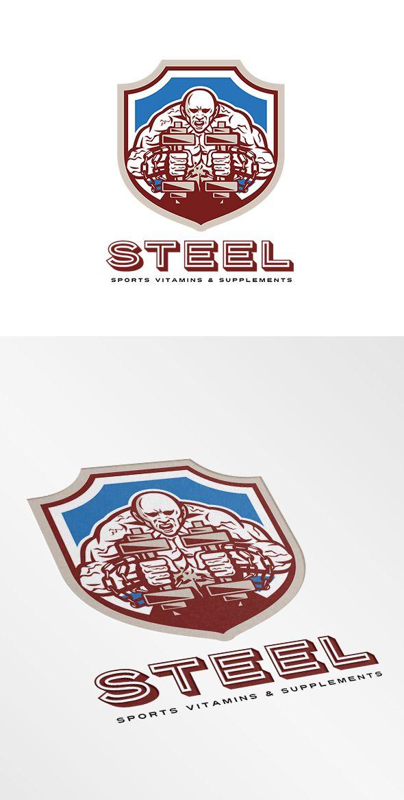 Steel Sports Logo - Steel Sports Supplements and Vitamins Logo
