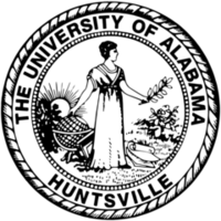 Black and White University of Alabama Logo - University of Alabama in Huntsville