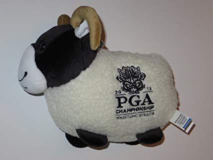 Sheep Sports Logo - 2015 PGA Championship Golf Tournament logo Commemorative PLUSH SHEEP ...