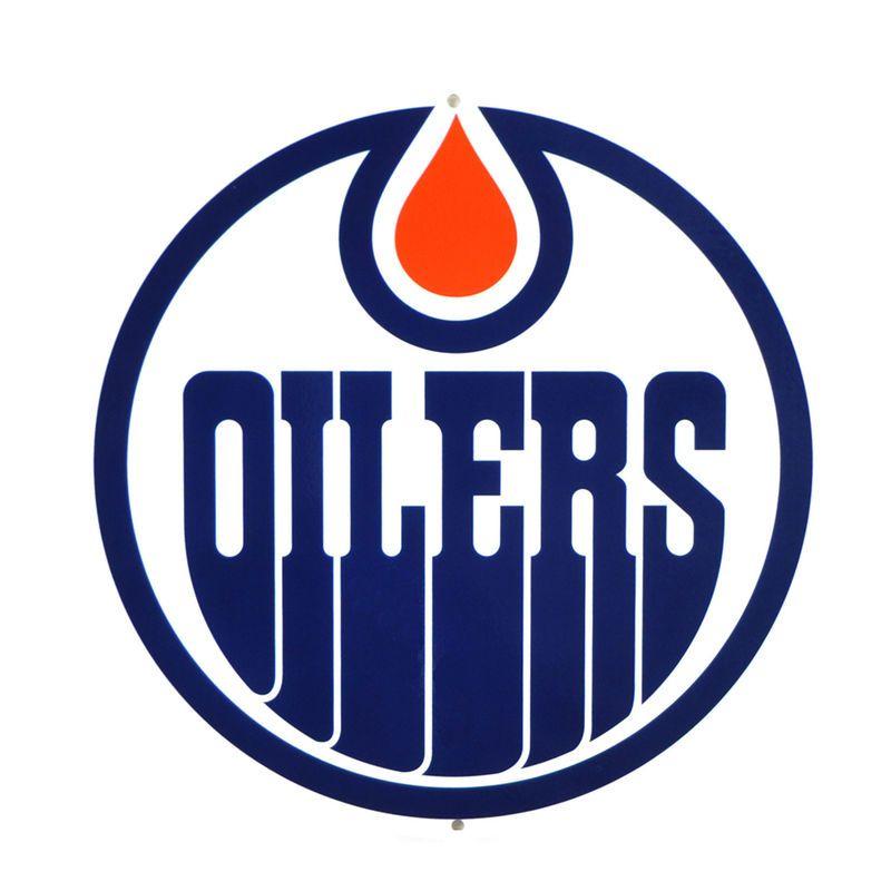 Steel Sports Logo - Edmonton Oilers 12 Steel Logo Sign. Products. NHL