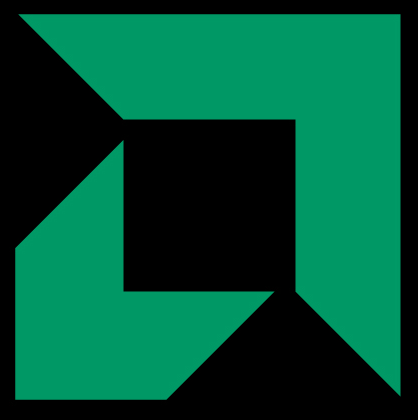 Turquoise Arrow Logo - AMD arrow logo