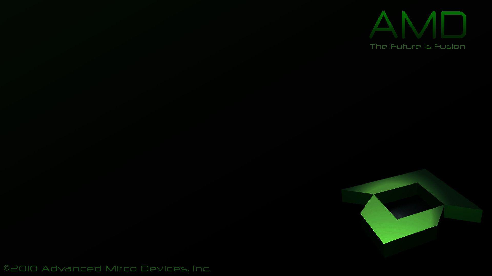 Green AMD Logo - Amd 4K Wallpaper