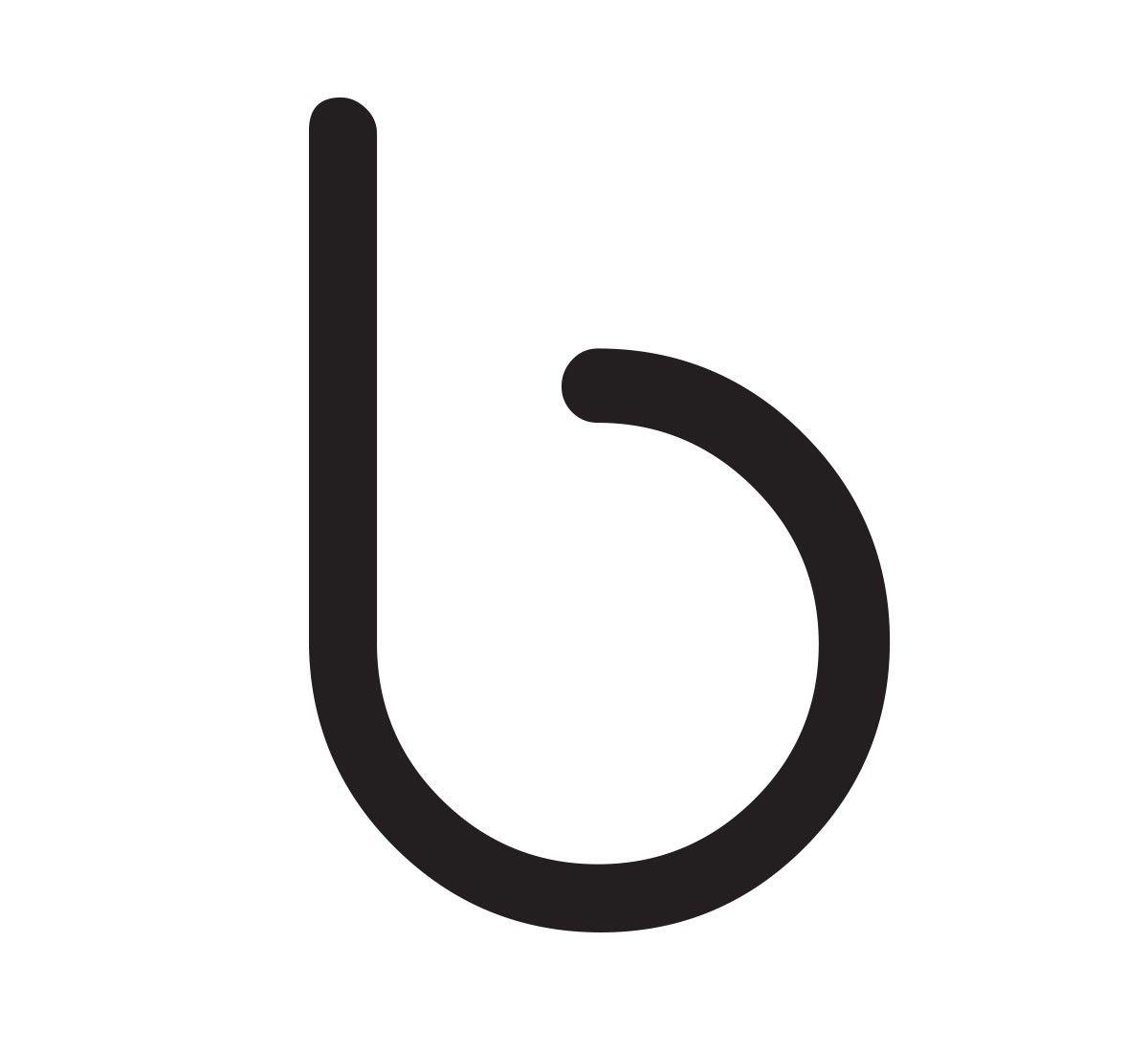 Lowercase Letter B Logo - Artemide Alphabet of Light Lowercase Wall Lamp. Mohd Design Shop