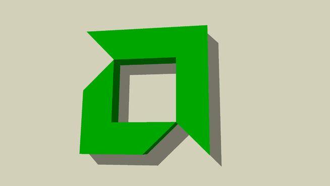 Green AMD Logo - amd logo | 3D Warehouse