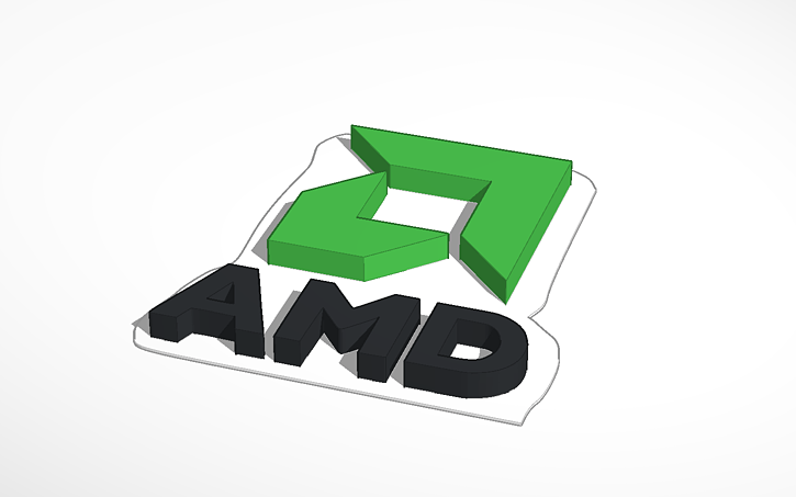 Green AMD Logo - AMD Logo