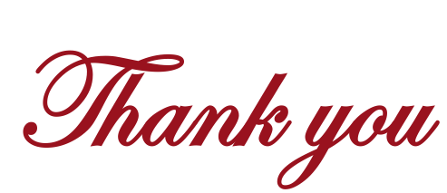 Thank You Red Logo - Thank You