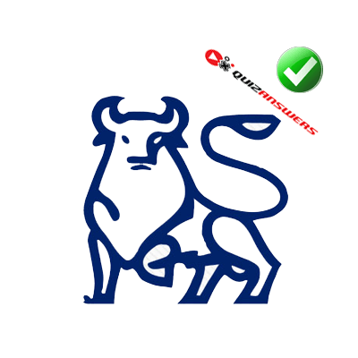 Blue and White Bull Logo - White Bull Logo - Logo Vector Online 2019