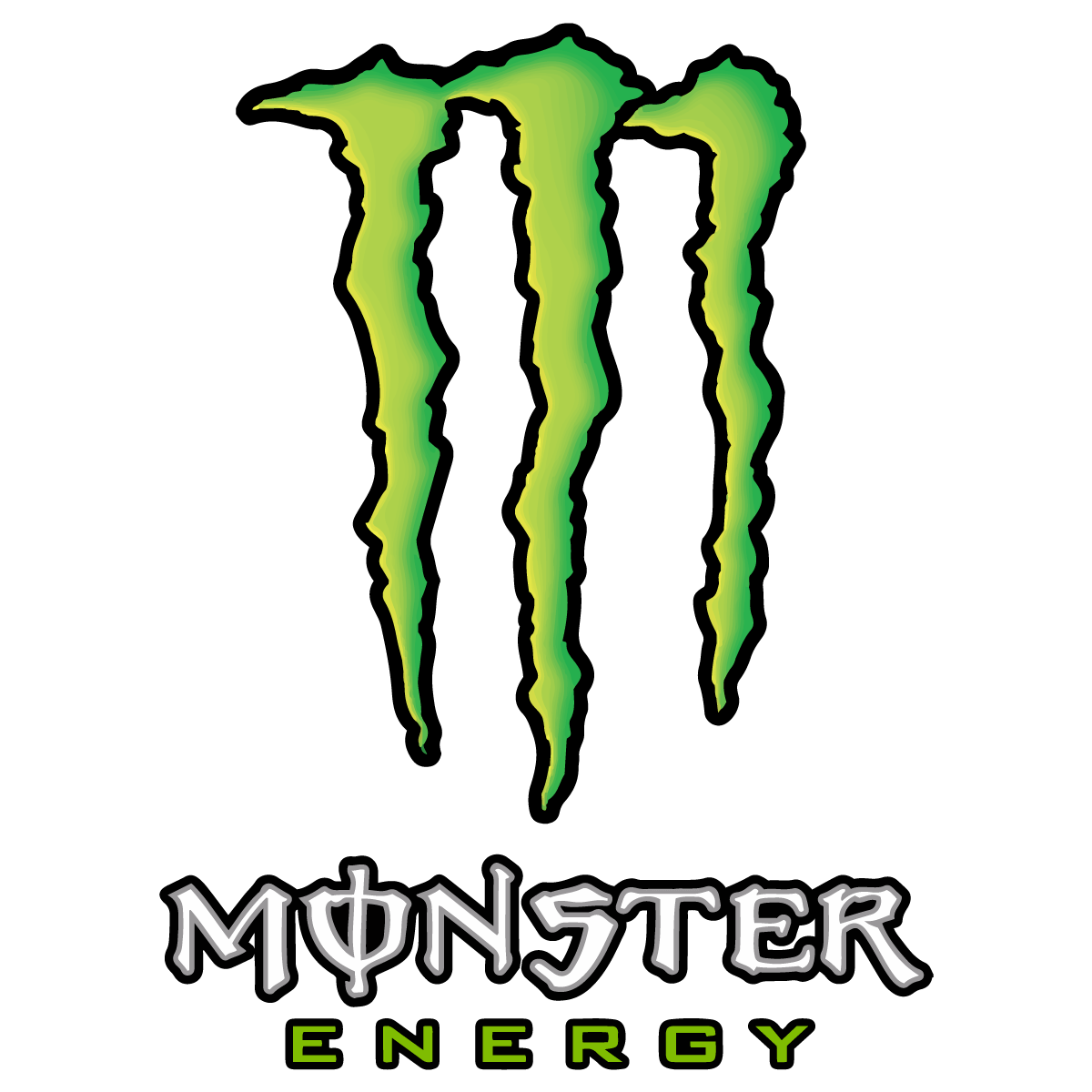 Monster Logo - Monster Energy Logo Vector Transparent Vertical | Free Vector ...