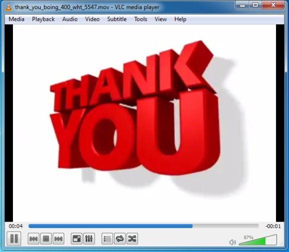 Thank You Red Logo - Thank You Clipart For PowerPoint