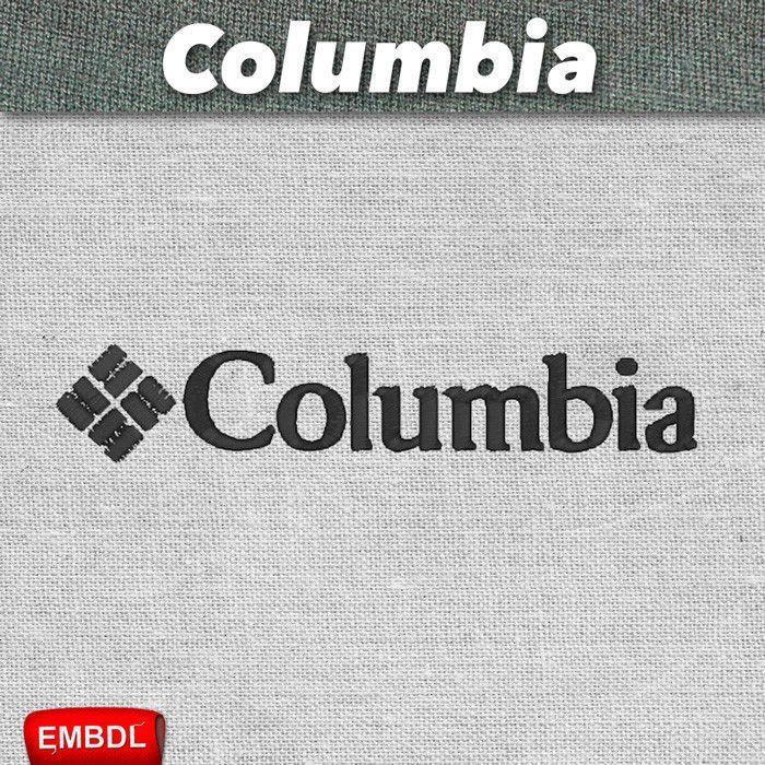 Columbia Machine Logo - Columbia Sportswear- Embroidery Design Instant Download