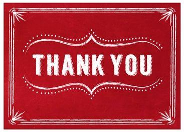 Thank You Red Logo - Red Tie Gala