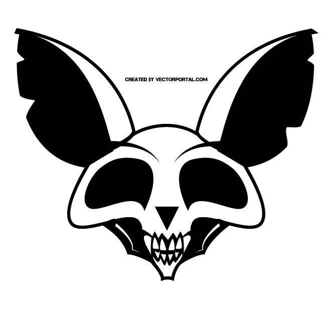 Rabbit Skull Logo - RABBIT SKULL - Download at Vectorportal