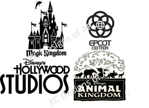 Disney World Logo - Walt Disney World Park logos SVG files for by KandCDesignsofAR | Die ...