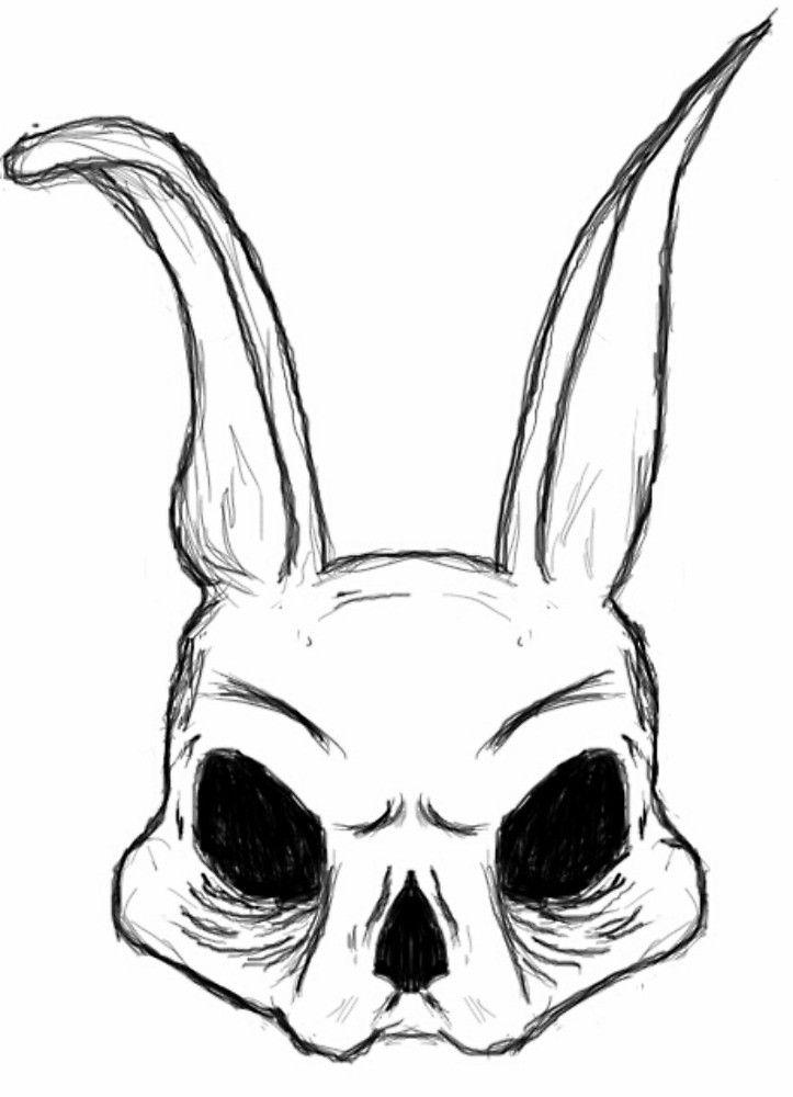 Rabbit Skull Logo - Bunny drawing skull for free download on Ayoqq.org
