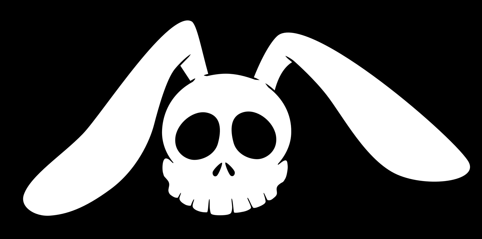 Rabbit Skull Logo - Rabbit Skull Vector