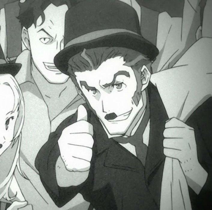 Baccano! Black and White Logo - Five Thoughts on Baccano!'s “Isaac and Miria Unintentionally Spread ...