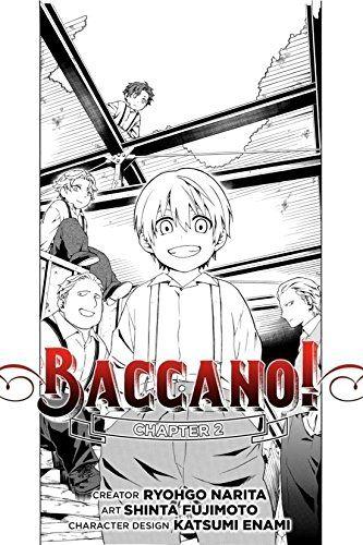 Baccano! Black and White Logo - Amazon.com: Baccano!, Chapter 2 (manga) (Baccano! manga Serial ...
