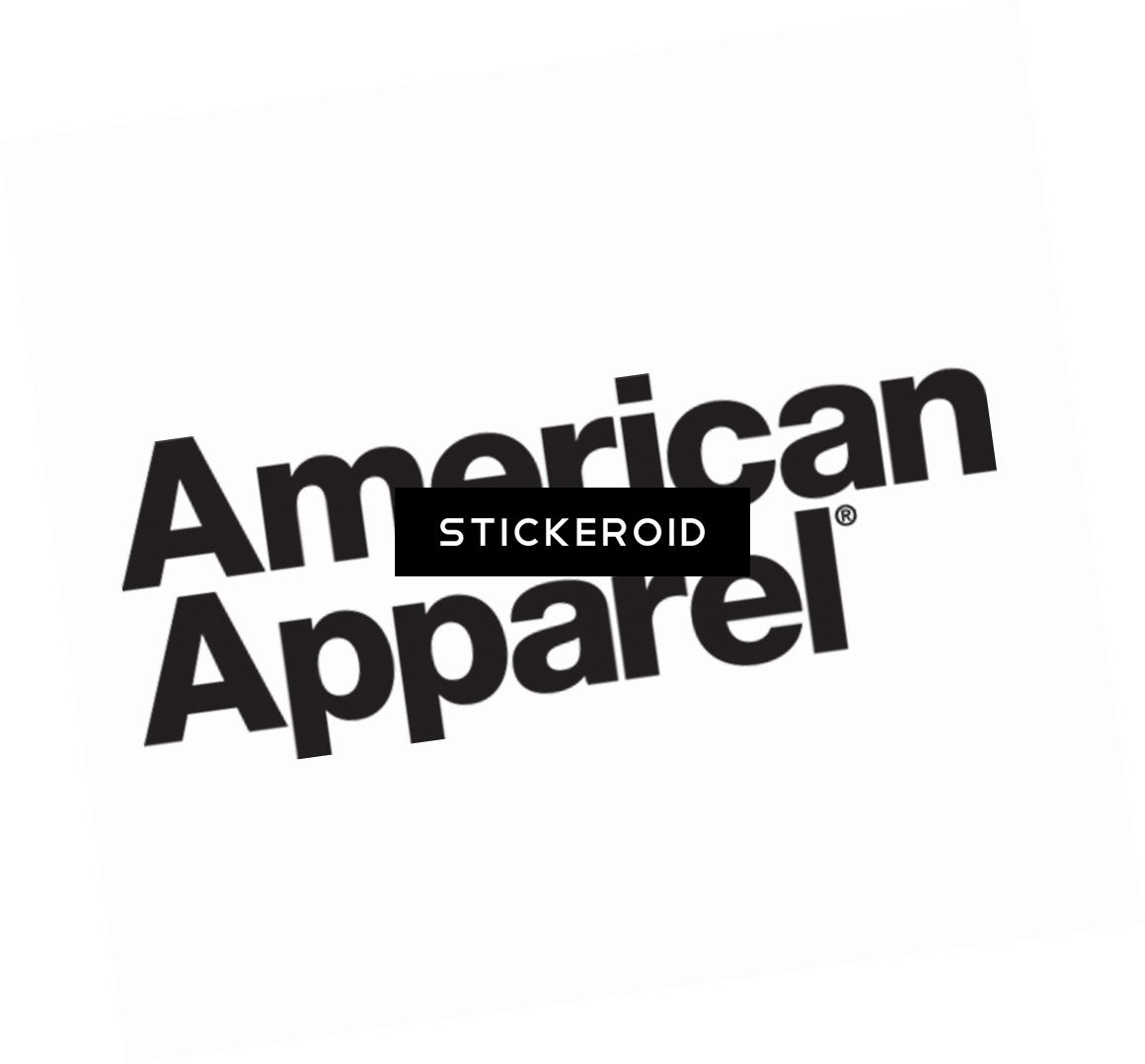 American Apparel Logo - American Apparel Load20180523 Logo Stickpng003.PNG