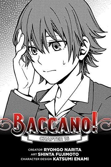 Baccano! Black and White Logo - Baccano! #16