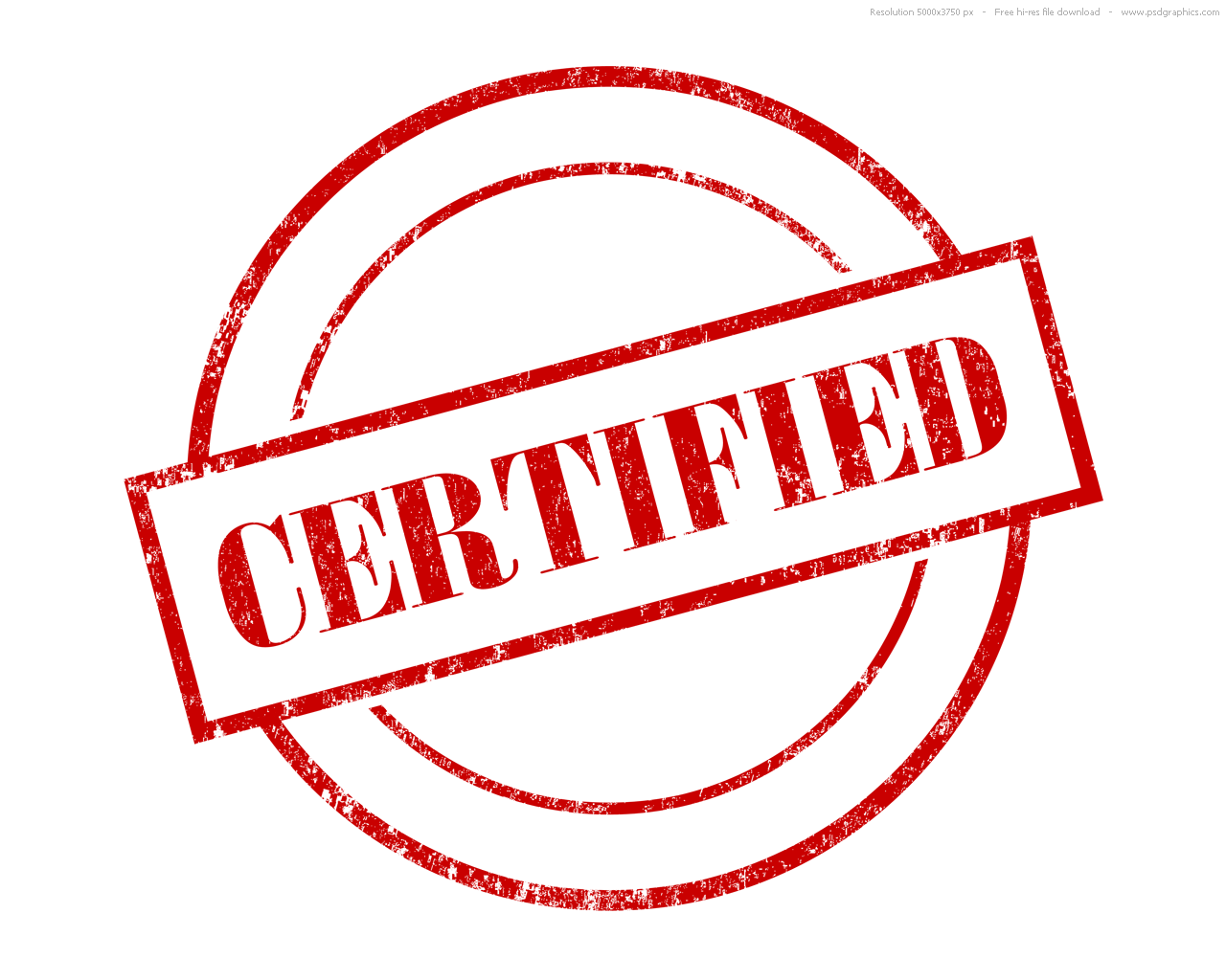 Certified Logo - Certified Logos