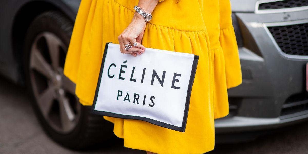 Celine Logo - Hedi Slimane Revamps The Céline Logo With New Accent Less Look