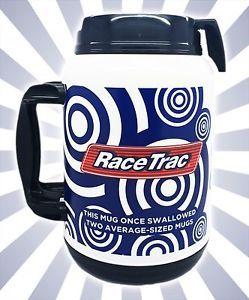RaceTrac Logo - RaceTrac Gas Station 64 OZ HUGE Mug Cup Insulated Double Wall ...