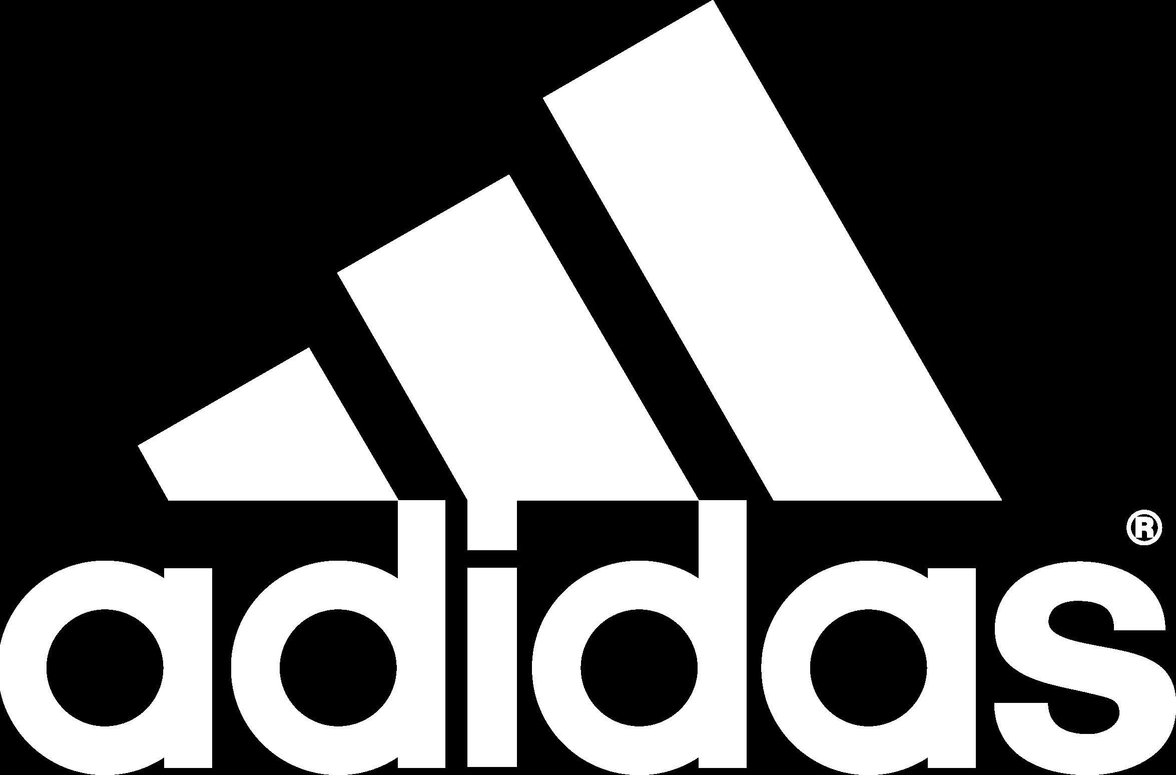 White Logo - Wallpaper : Adidas, black white, logo, brand, letters 2350x1548 ...