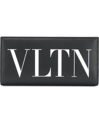 Valentino Logo - New Deal Alert: Valentino Valentino Garavani VLTN logo wallet - Black