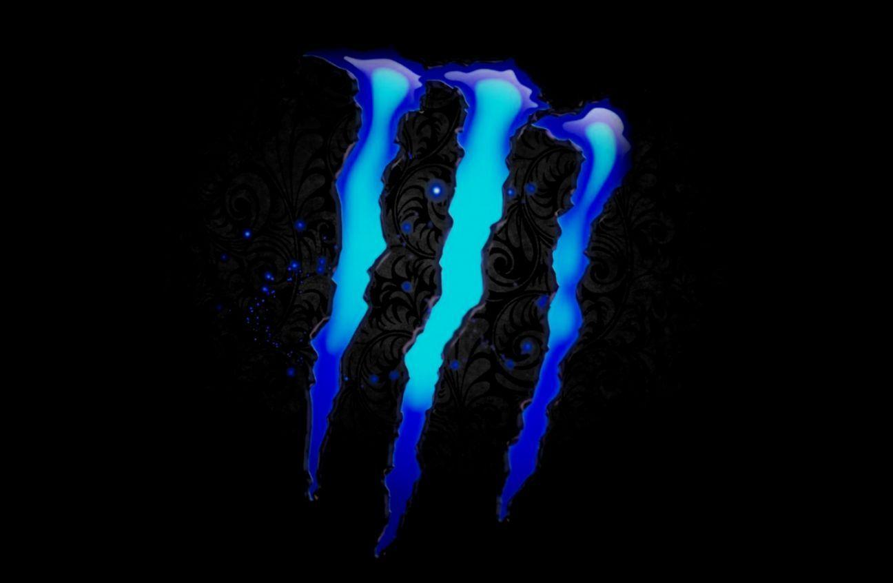 Monster Energy Logo - Blue Monster Energy Logo Hd Wallpaper | Image Wallpaper Collections