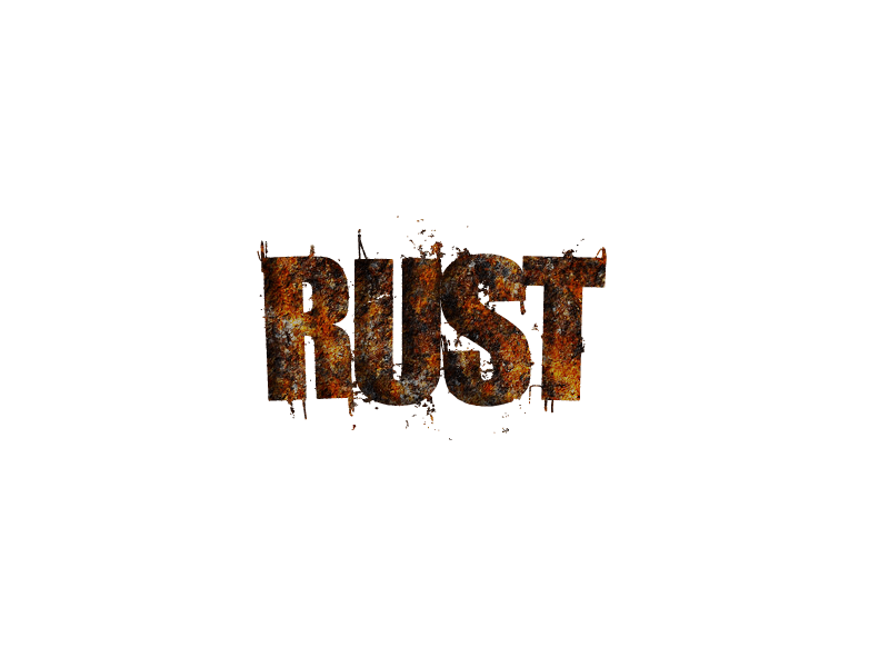 Rust and Teal Logo - My logo concept - Rust - Facepunch Forum