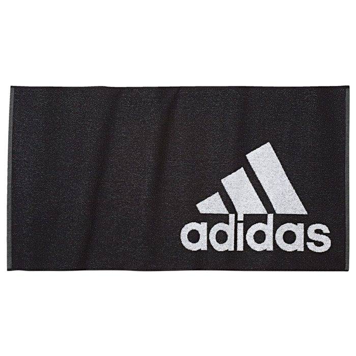 Small Adidas Logo - Adidas Logo Towel - Small - Black/White