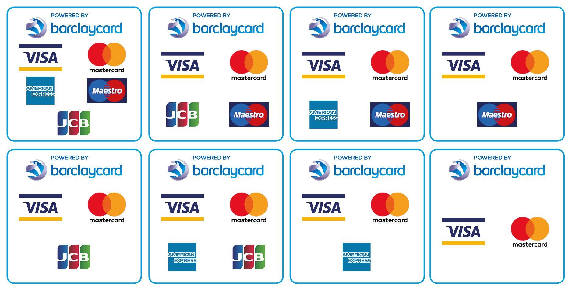 Square Credit Card Logo - Barclaycard Web Developer Resources Business Powered Logos Square