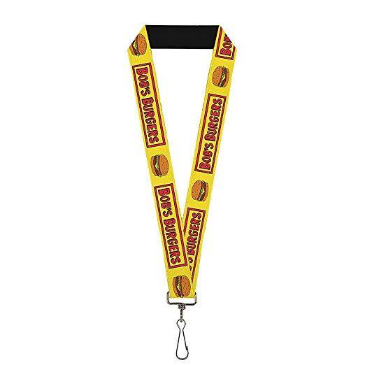 Red and Yellow Burger Logo - Buckle Down Lanyard's Burgers: Clothing