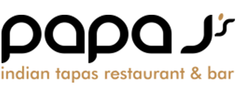 J Restaurant Logo - Papa J's Indian Tapas Restaurant Milton Keynes and Luton