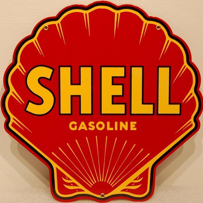 Old Shell Logo - Which shell logo for a 1939-1945 pump - Primarily Petroliana Shop Talk