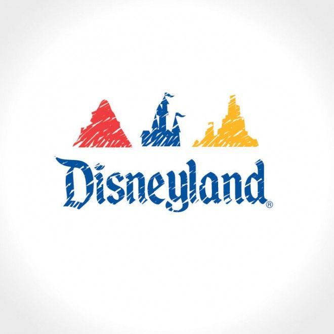 Disneyland Park Logo - Loop Design — Disneyland Parks Logo
