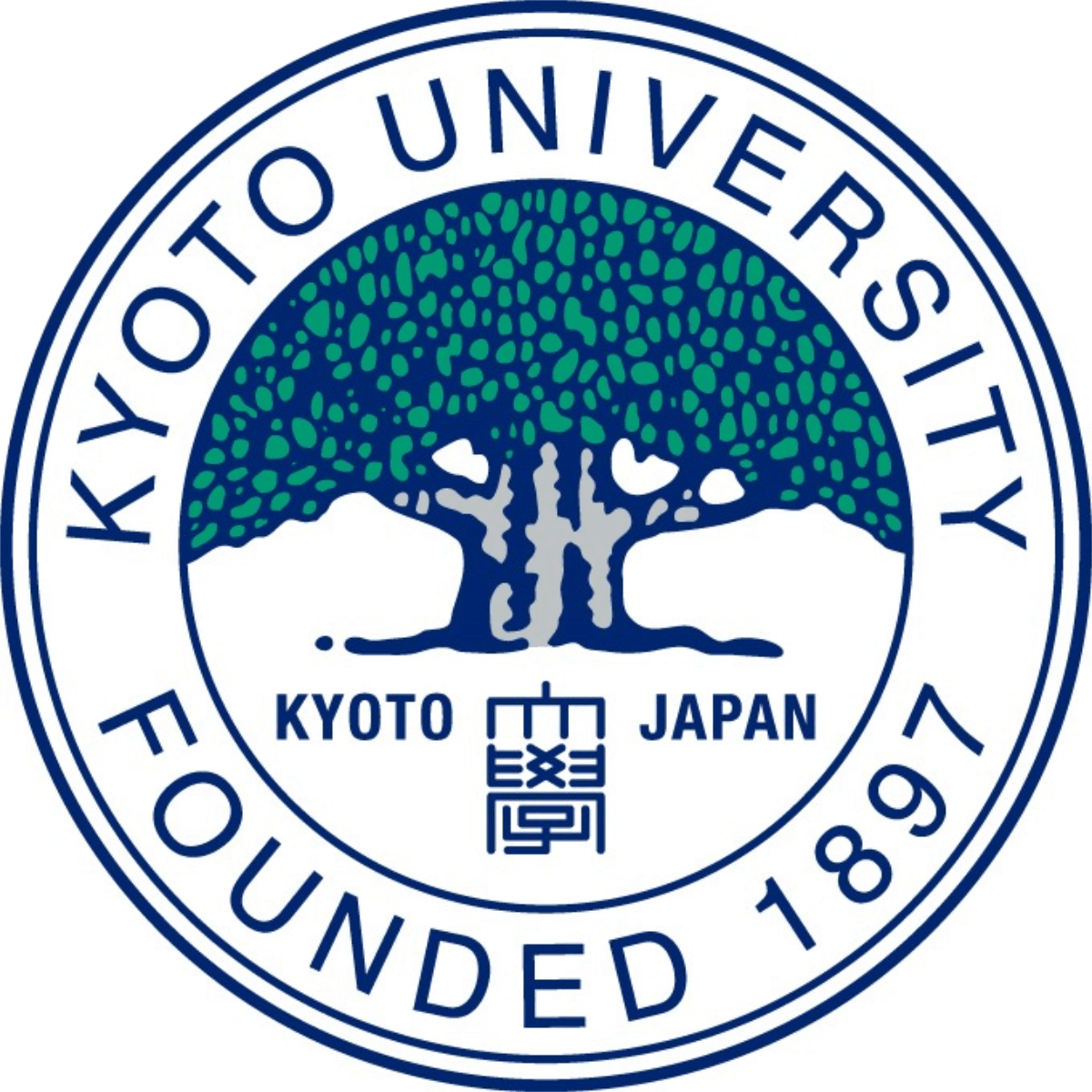 Medical Letter U Logo - Kyoto University