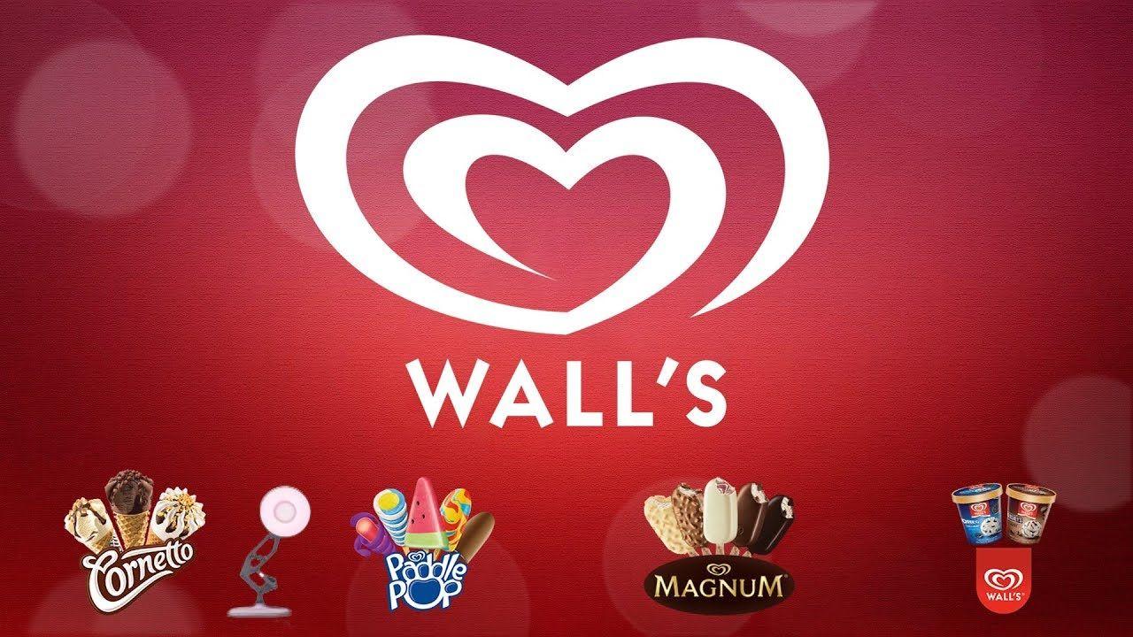 Walls Ice Cream Logo - 1091 Wall's Ice Cream Spoof Pixar Lamps Luxo Jr Logo