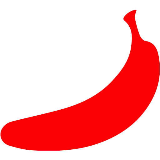 Red Banana Logo - Red banana 2 icon red fruit icons