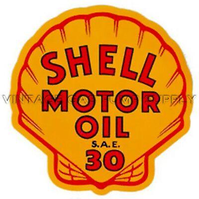 Old Shell Logo - Old Shell logos water transfer decals