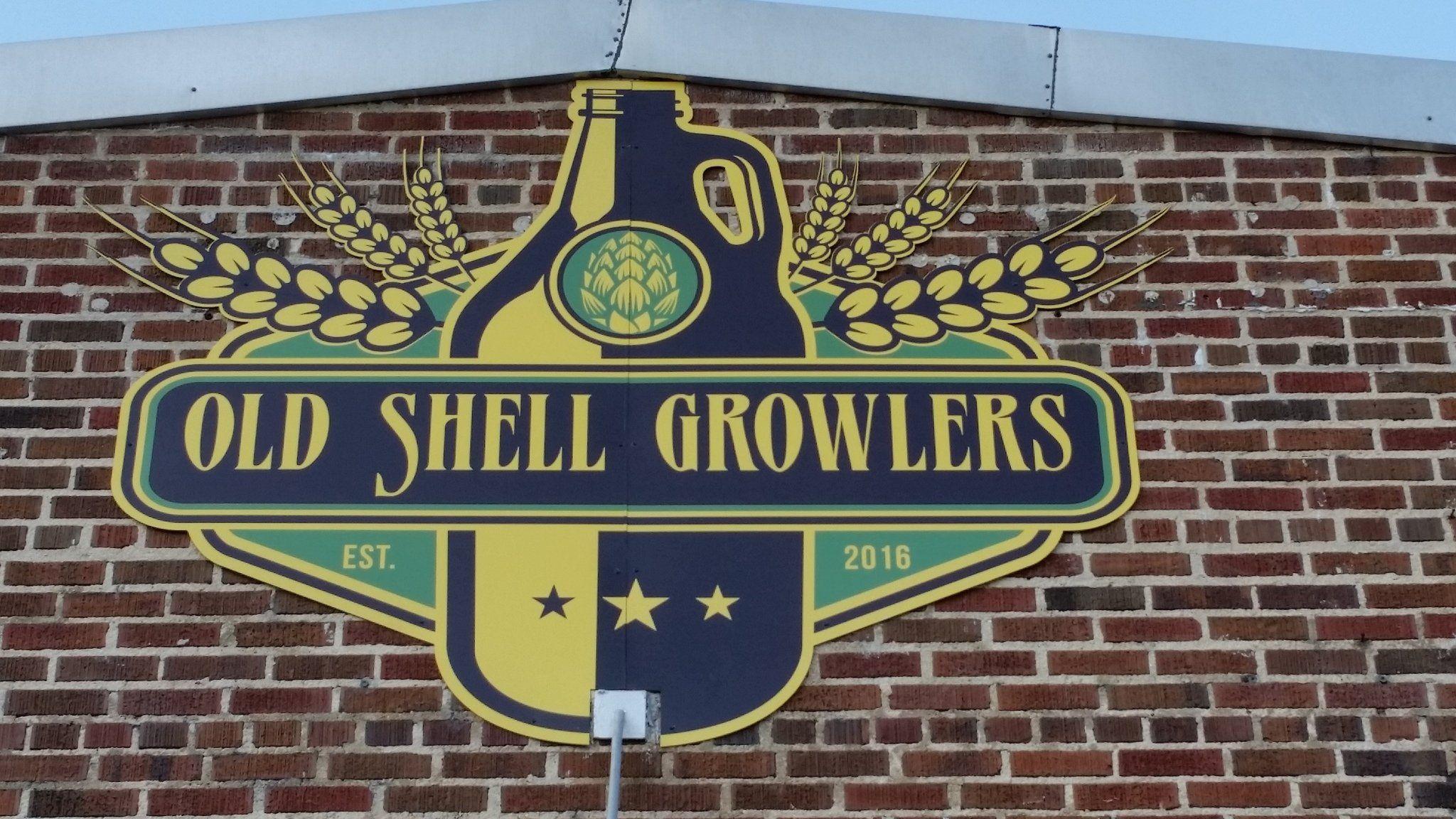 Old Shell Logo - Midtown craft beer outlet Old Shell Growlers near opening